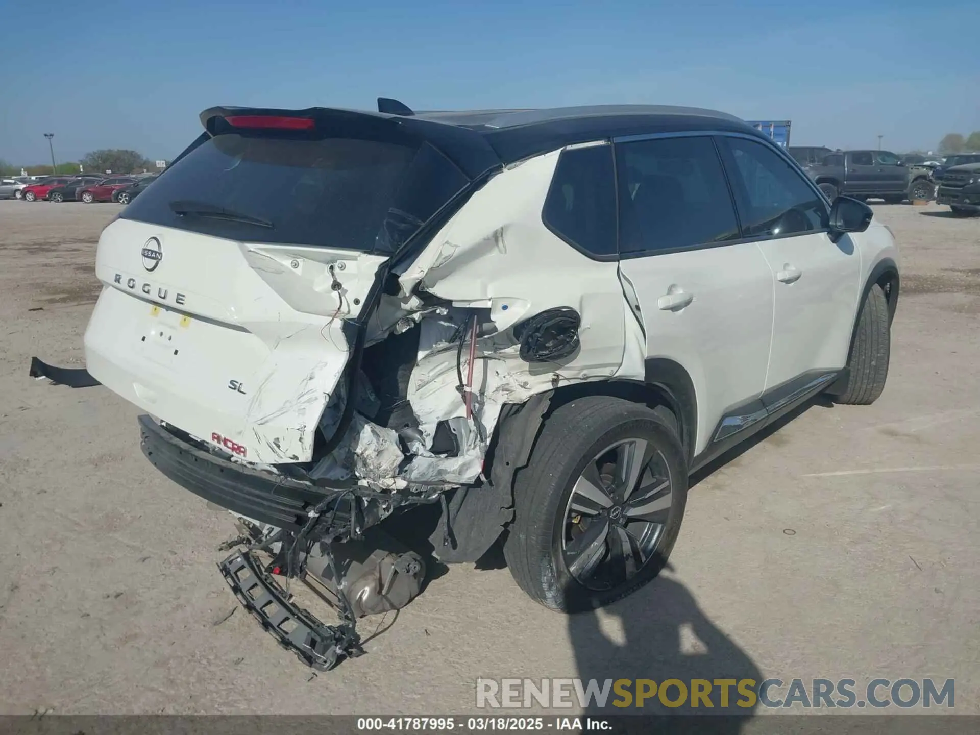 4 fotografías del automóvil dañado JN8BT3CA5PW411864 NISSAN ROGUE 2023