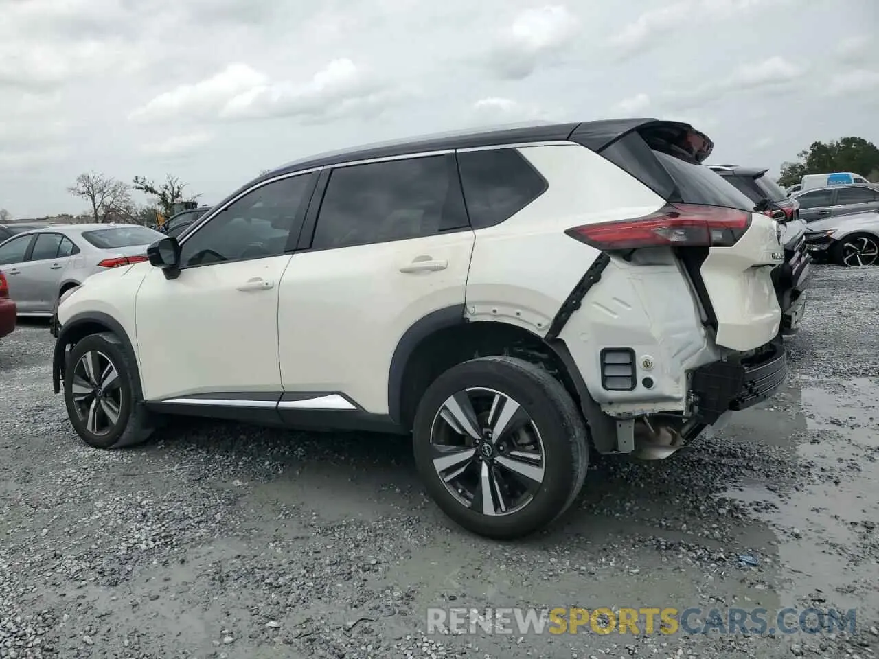 2 fotografías del automóvil dañado JN8BT3CA6PW425949 NISSAN ROGUE 2023