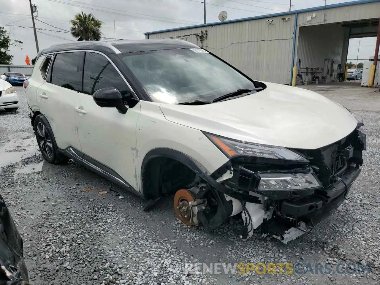 4 fotografías del automóvil dañado JN8BT3CA6PW425949 NISSAN ROGUE 2023