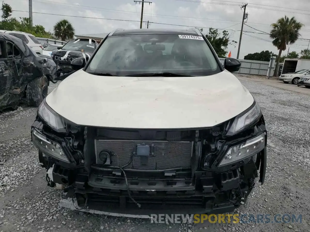 5 fotografías del automóvil dañado JN8BT3CA6PW425949 NISSAN ROGUE 2023