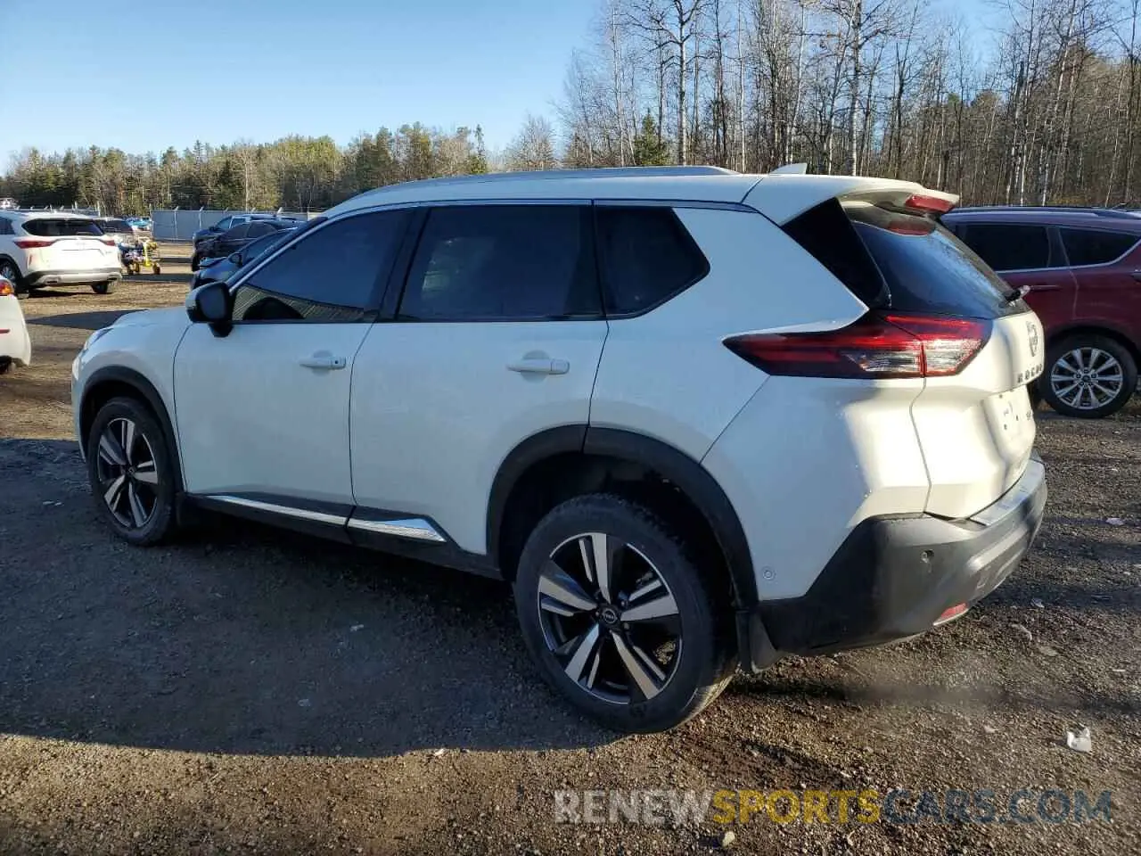 2 fotografías del automóvil dañado JN8BT3CB1PW189672 NISSAN ROGUE 2023