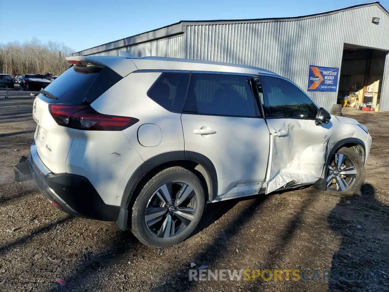 3 fotografías del automóvil dañado JN8BT3CB1PW189672 NISSAN ROGUE 2023