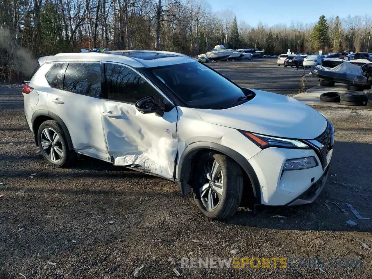 4 fotografías del automóvil dañado JN8BT3CB1PW189672 NISSAN ROGUE 2023