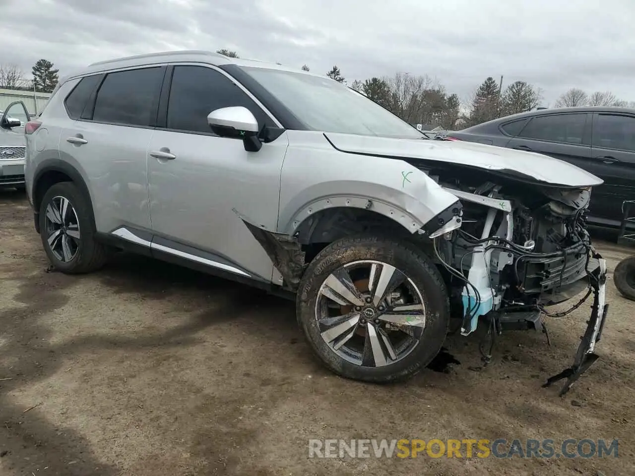 4 fotografías del automóvil dañado JN8BT3CB1PW464506 NISSAN ROGUE 2023