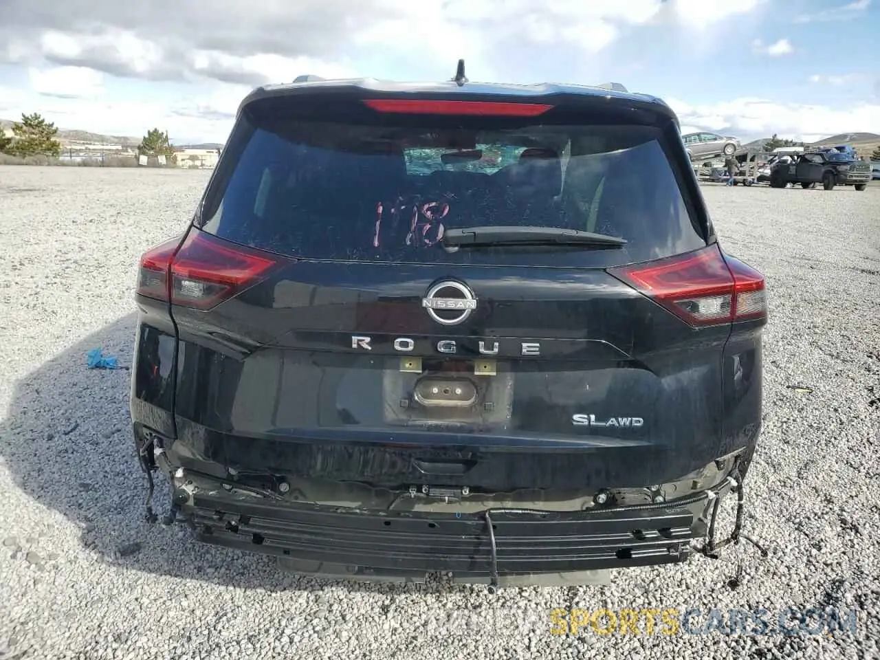 6 fotografías del automóvil dañado JN8BT3CB1PW471035 NISSAN ROGUE 2023