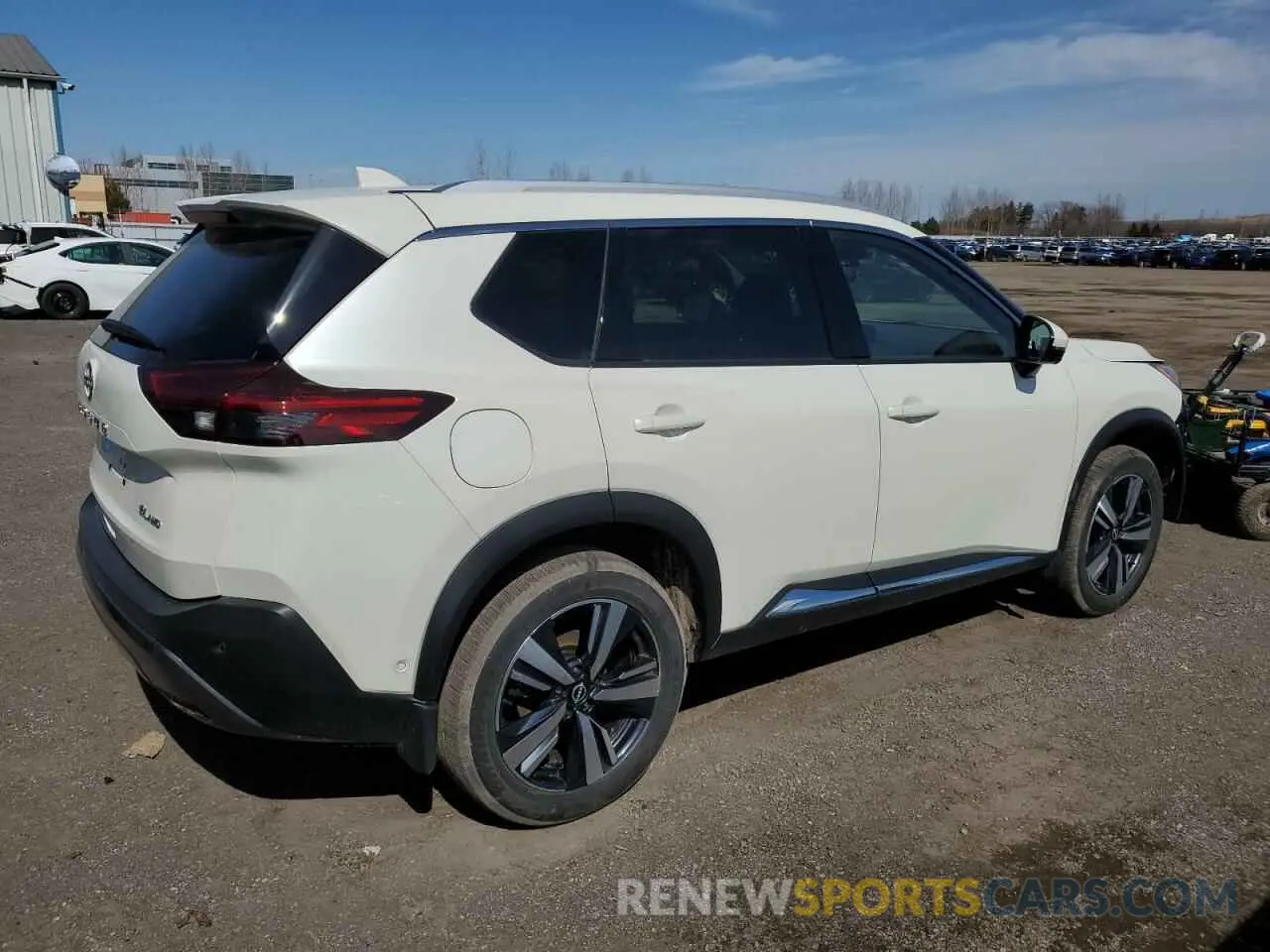 3 fotografías del automóvil dañado JN8BT3CB2PW223649 NISSAN ROGUE 2023