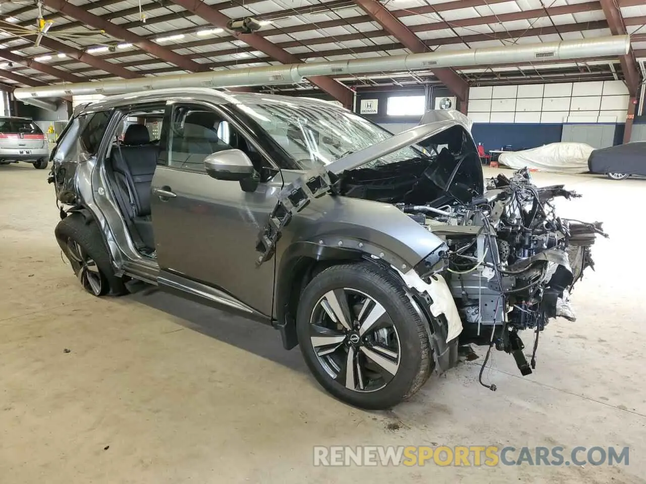4 fotografías del automóvil dañado JN8BT3CB3PW186949 NISSAN ROGUE 2023