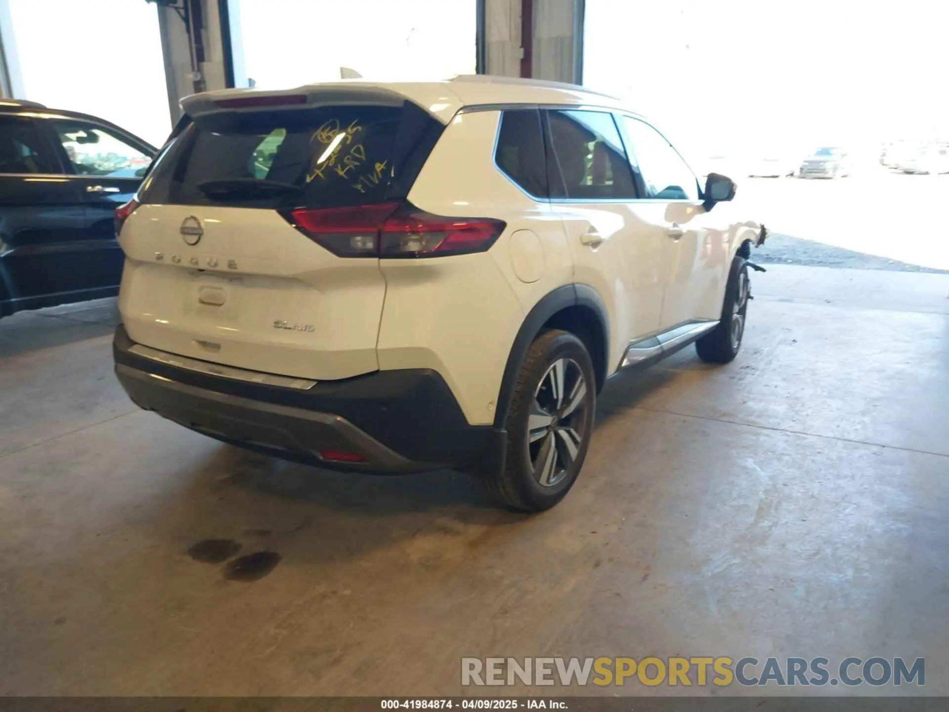 4 fotografías del automóvil dañado JN8BT3CB5PW193885 NISSAN ROGUE 2023