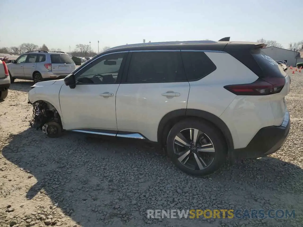 2 fotografías del automóvil dañado JN8BT3CB7PW355502 NISSAN ROGUE 2023