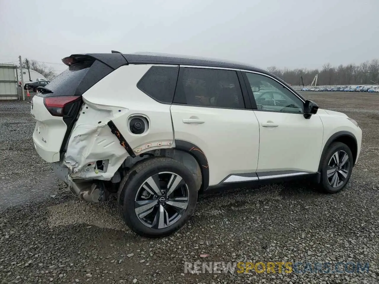 3 fotografías del automóvil dañado JN8BT3CB7PW489488 NISSAN ROGUE 2023
