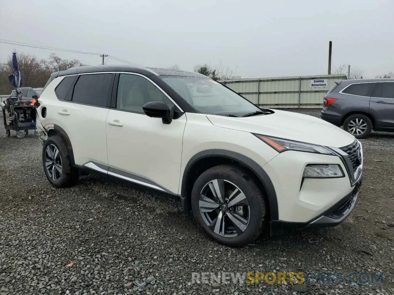 4 fotografías del automóvil dañado JN8BT3CB7PW489488 NISSAN ROGUE 2023