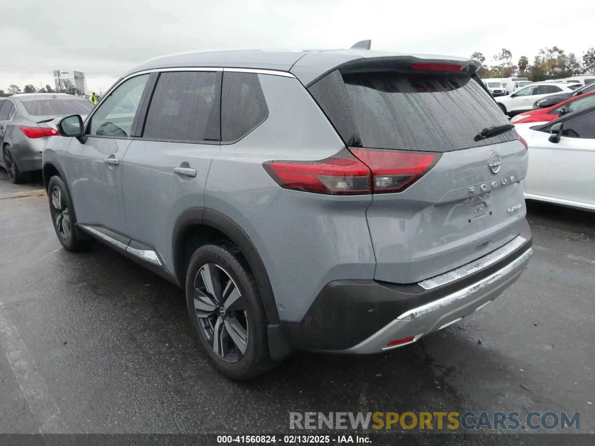3 fotografías del automóvil dañado JN8BT3DC3PW100837 NISSAN ROGUE 2023