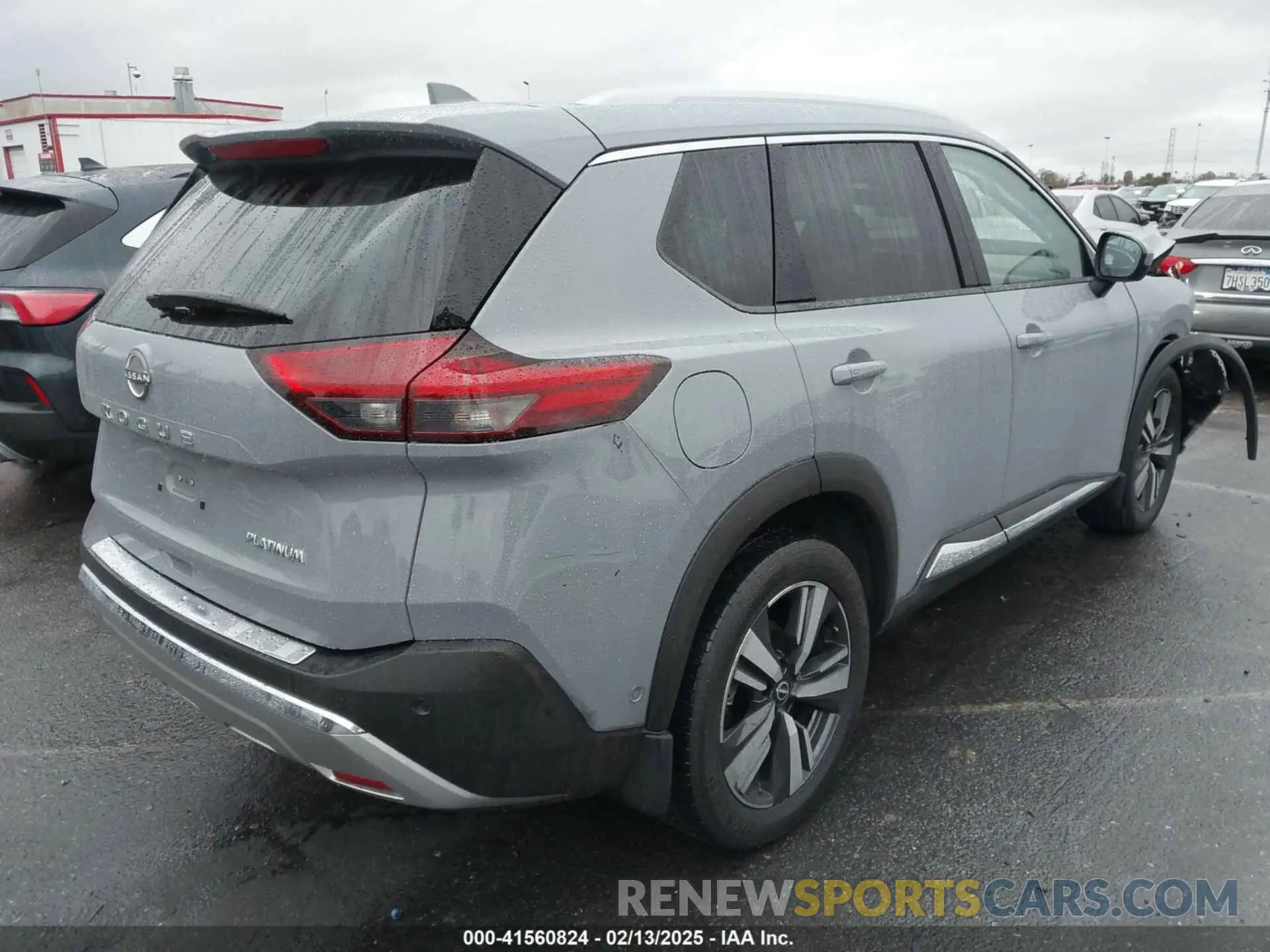 4 fotografías del automóvil dañado JN8BT3DC3PW100837 NISSAN ROGUE 2023