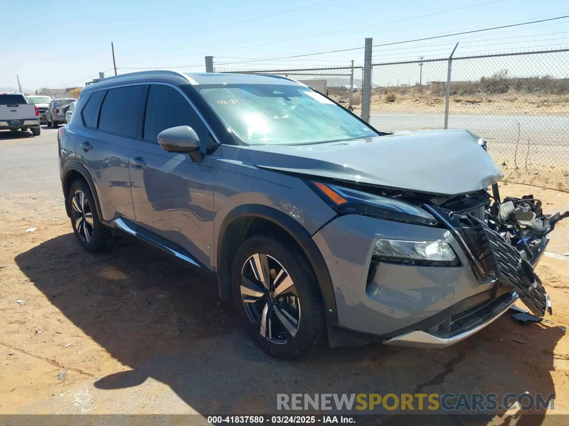 14 fotografías del automóvil dañado JN8BT3DC3PW103219 NISSAN ROGUE 2023