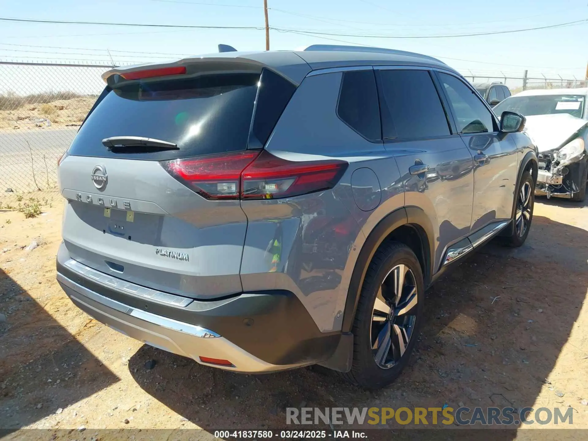 4 fotografías del automóvil dañado JN8BT3DC3PW103219 NISSAN ROGUE 2023