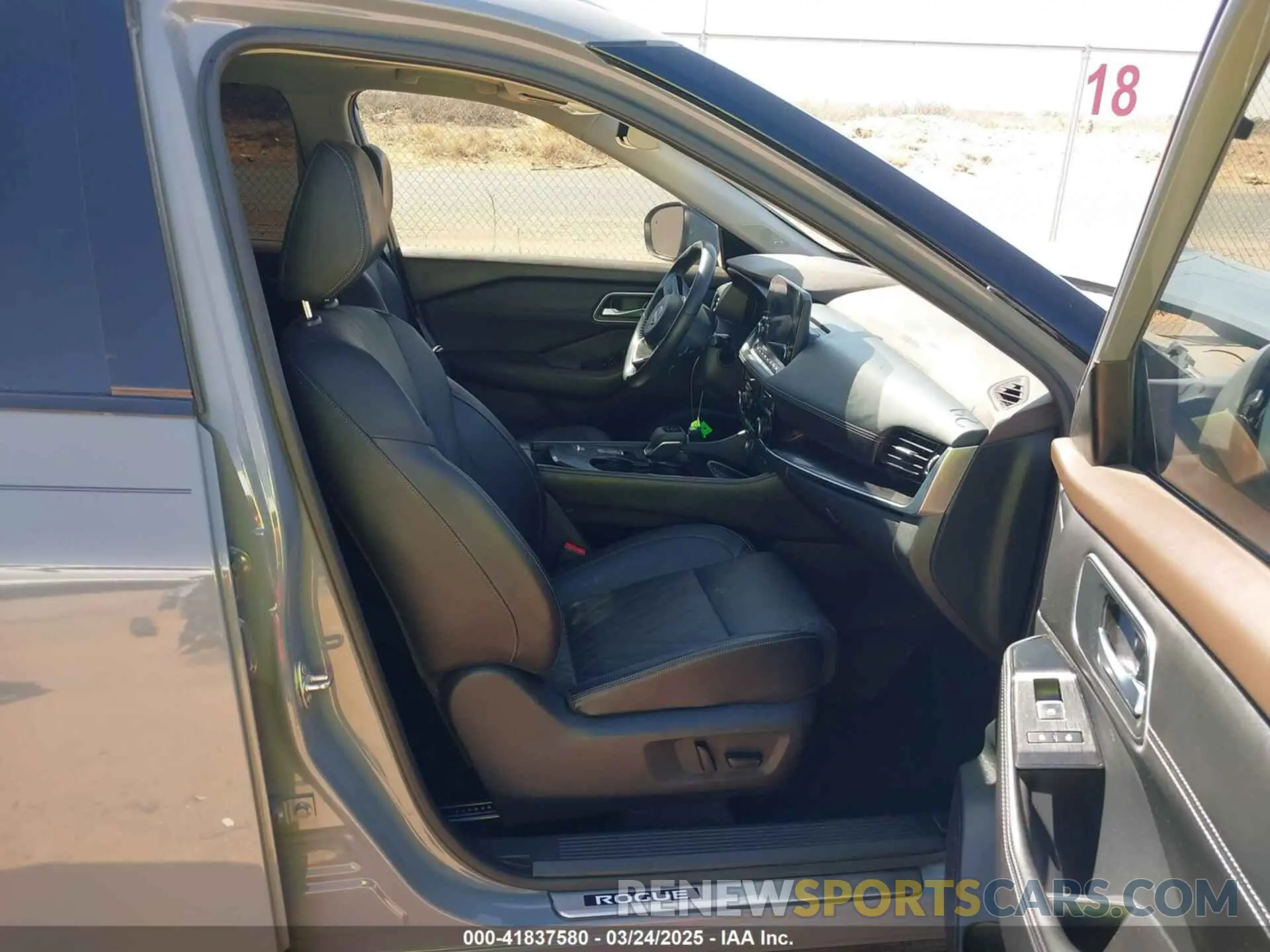 5 fotografías del automóvil dañado JN8BT3DC3PW103219 NISSAN ROGUE 2023