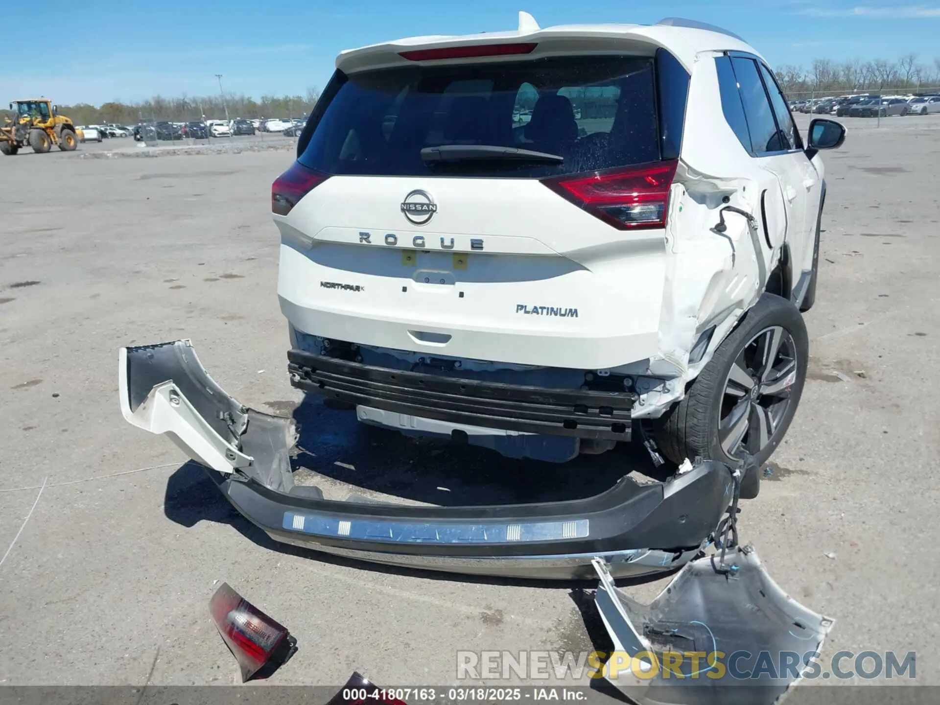 6 fotografías del automóvil dañado JN8BT3DC4PW102189 NISSAN ROGUE 2023