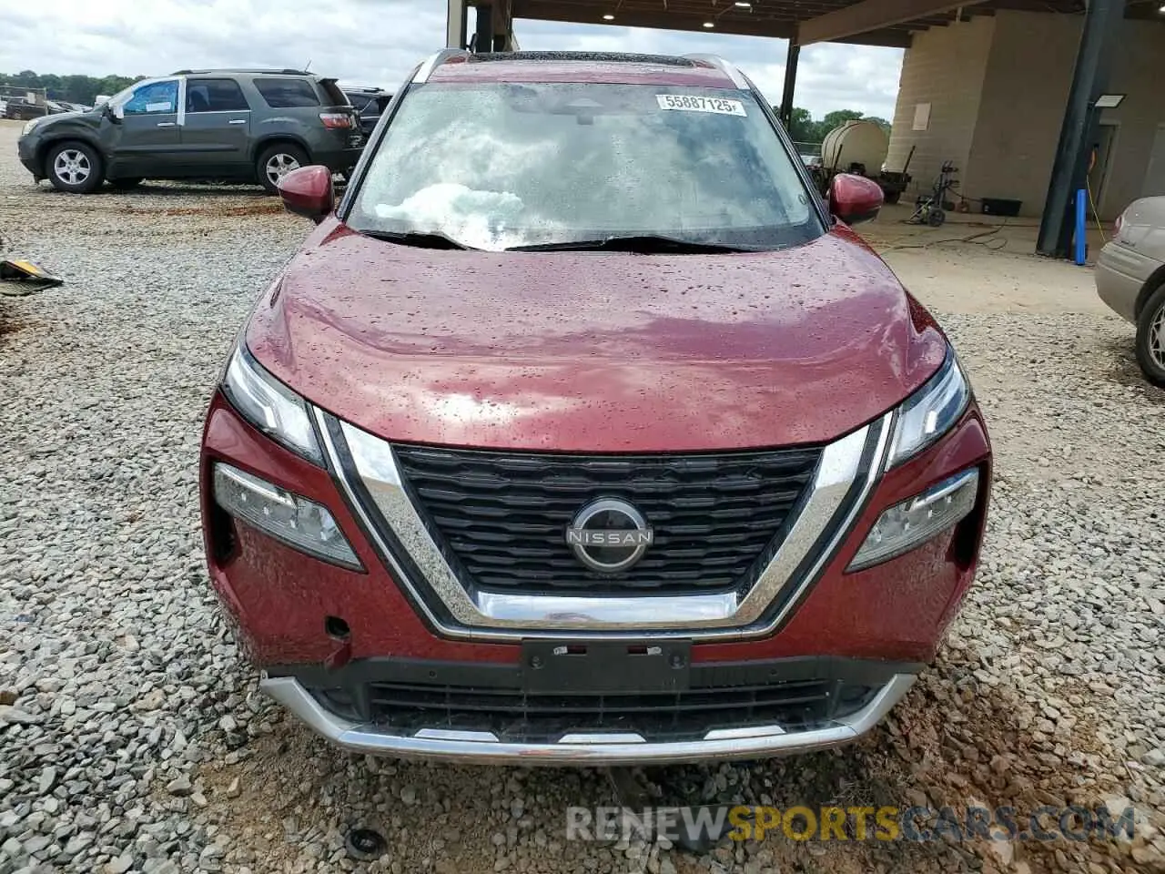 5 fotografías del automóvil dañado JN8BT3DC8PW101479 NISSAN ROGUE 2023