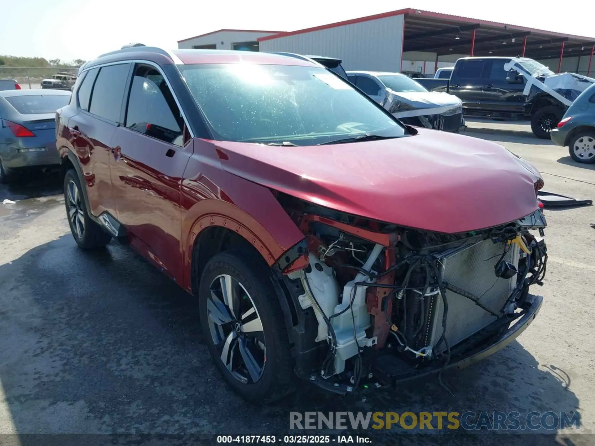 1 fotografías del automóvil dañado JN8BT3DC8PW105564 NISSAN ROGUE 2023