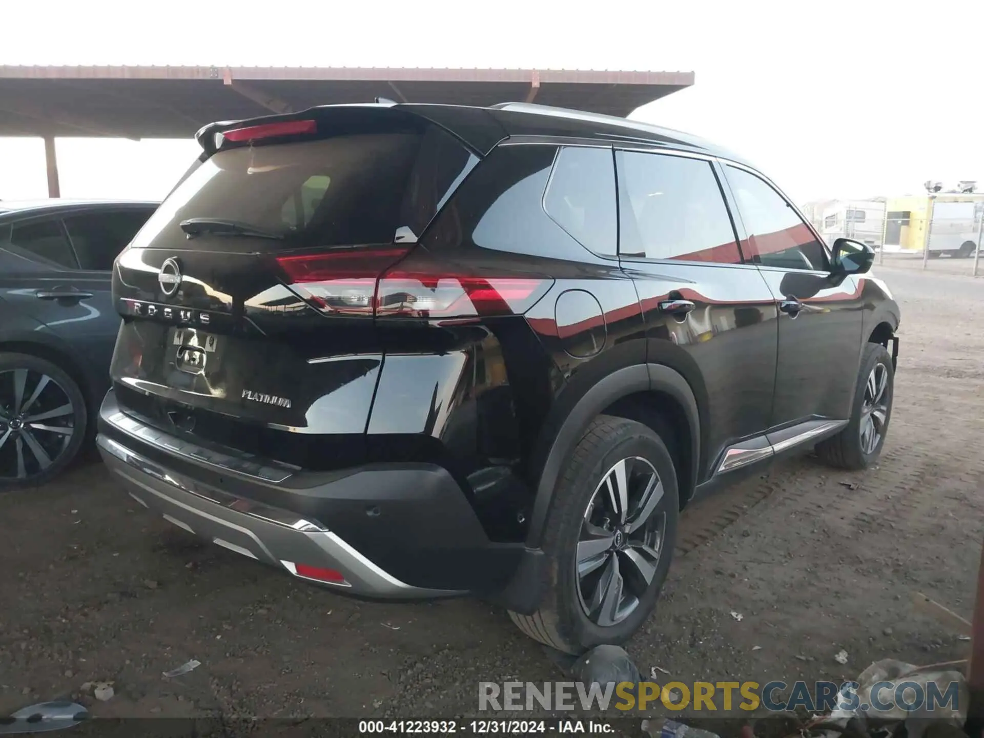 4 fotografías del automóvil dañado JN8BT3DCXPW107039 NISSAN ROGUE 2023