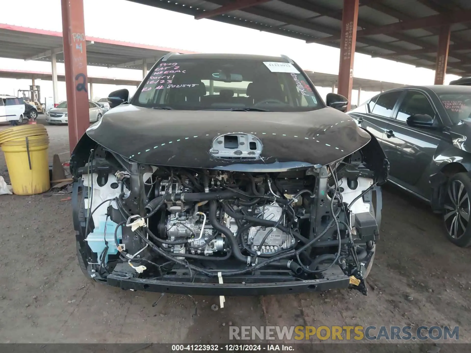 6 fotografías del automóvil dañado JN8BT3DCXPW107039 NISSAN ROGUE 2023