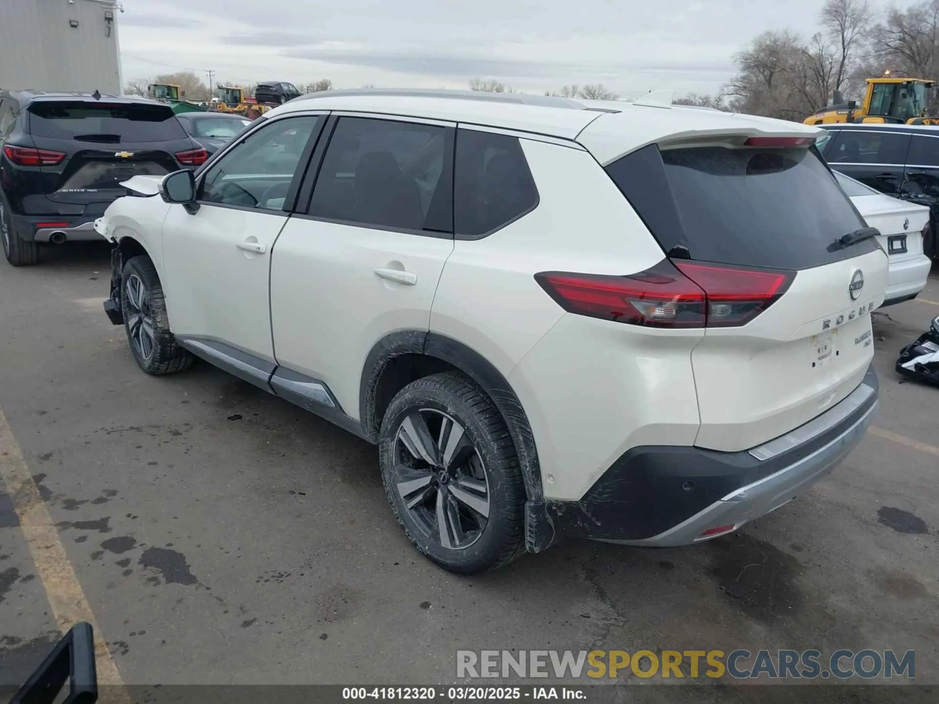 3 fotografías del automóvil dañado JN8BT3DD0PW305105 NISSAN ROGUE 2023