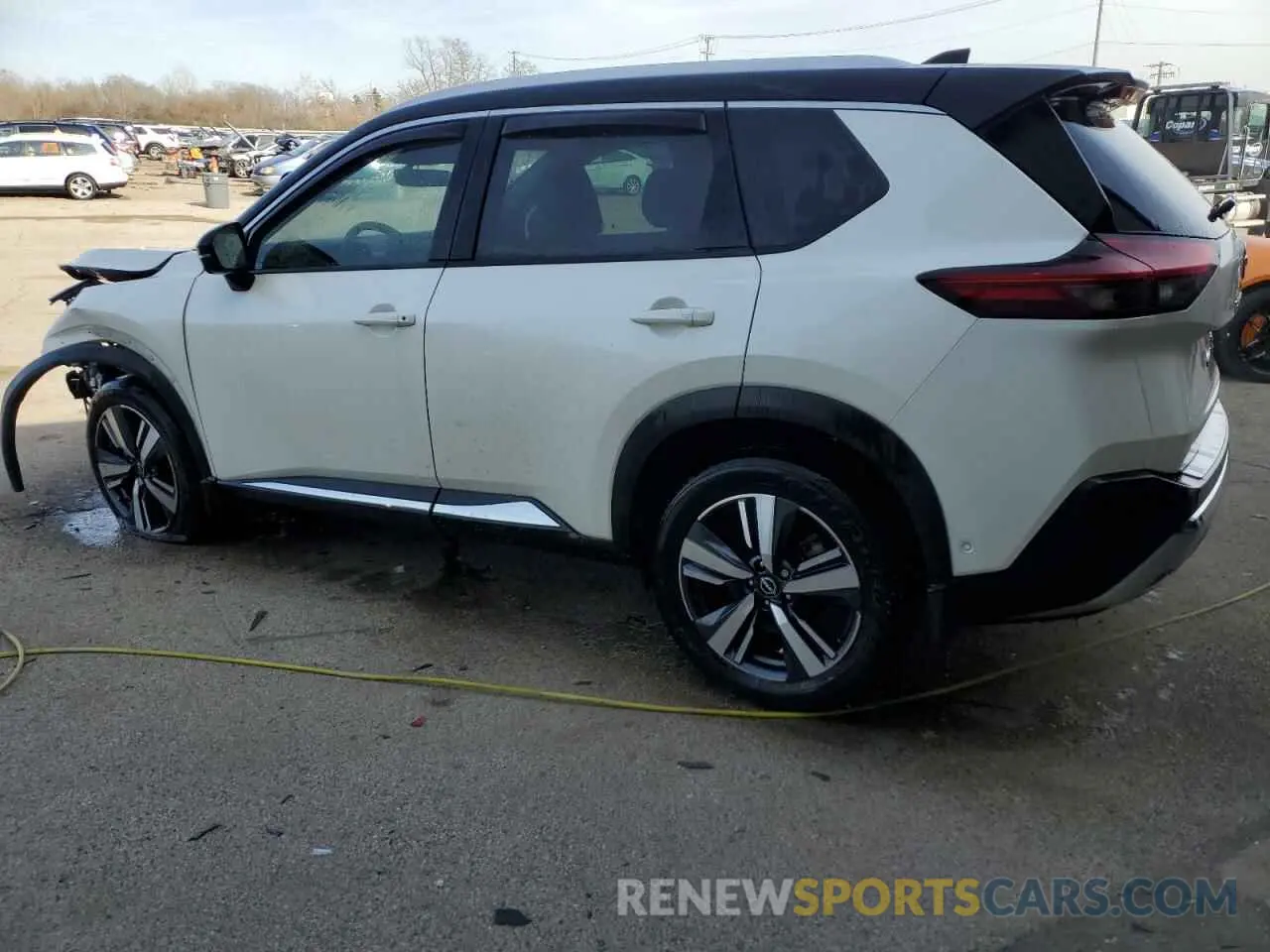 2 fotografías del automóvil dañado JN8BT3DD1PW304089 NISSAN ROGUE 2023