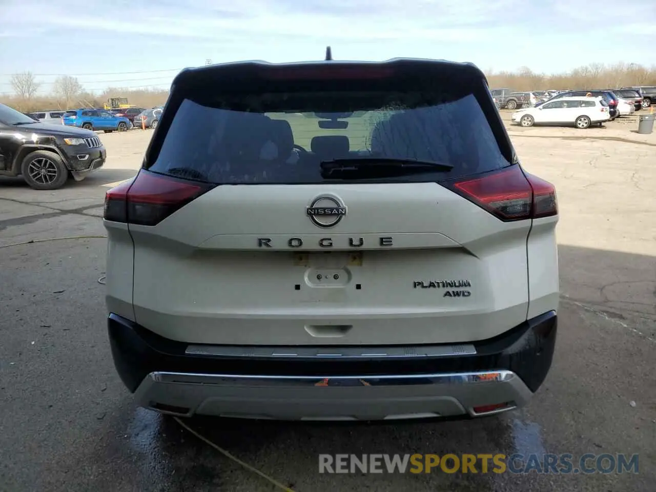 6 fotografías del automóvil dañado JN8BT3DD1PW304089 NISSAN ROGUE 2023