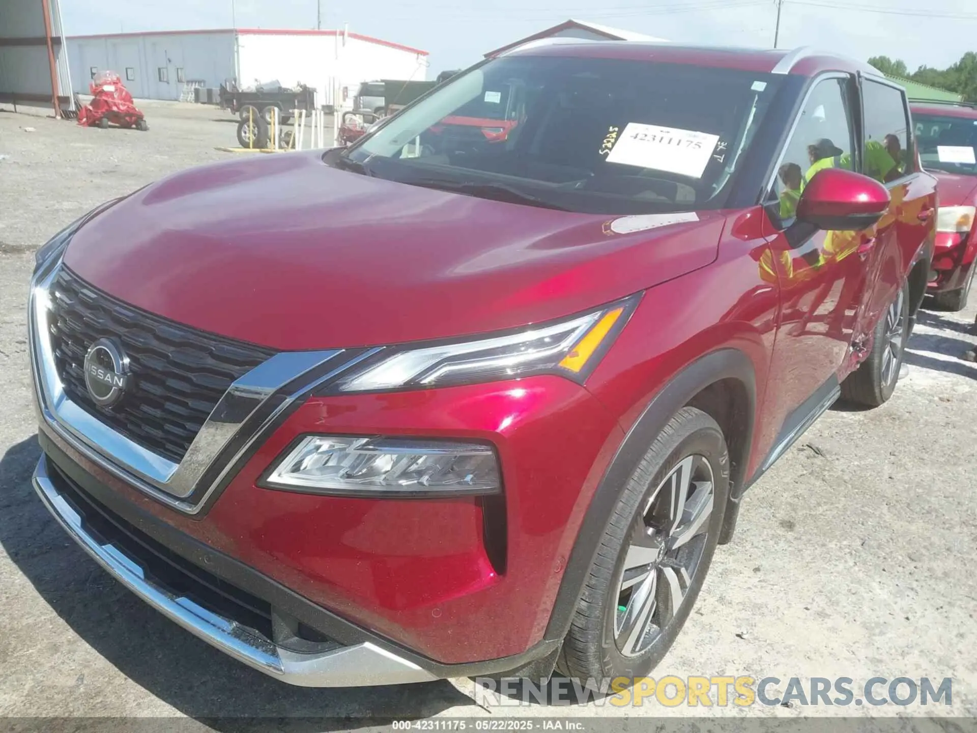 2 fotografías del automóvil dañado JN8BT3DD1PW311611 NISSAN ROGUE 2023
