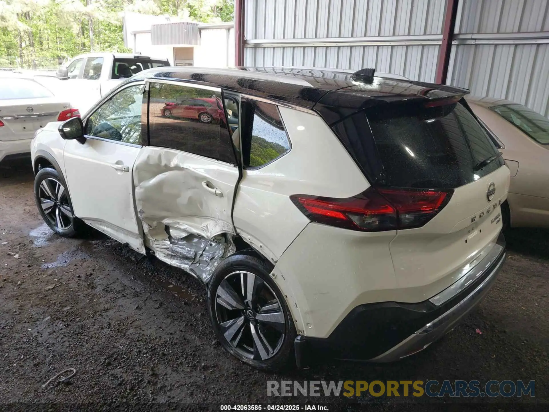 3 fotografías del automóvil dañado JN8BT3DD5PW308839 NISSAN ROGUE 2023