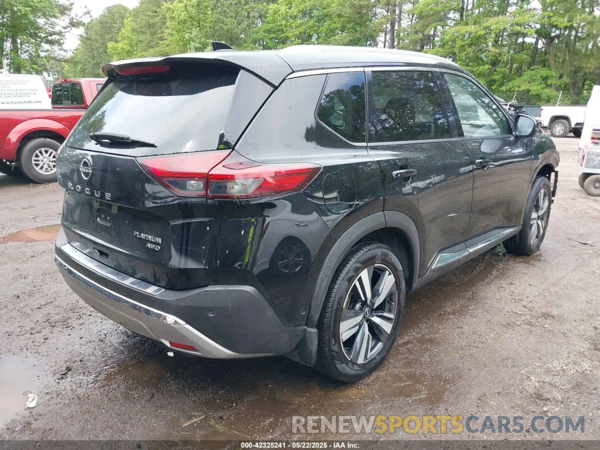 4 fotografías del automóvil dañado JN8BT3DDXPW301921 NISSAN ROGUE 2023