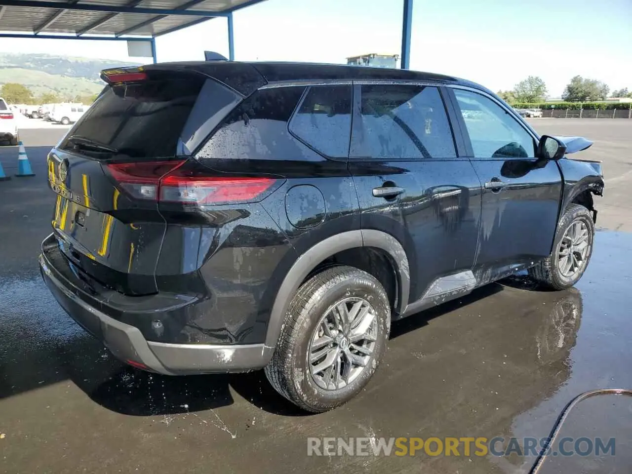 3 fotografías del automóvil dañado 5N1BT3AA0RC687822 NISSAN ROGUE 2024