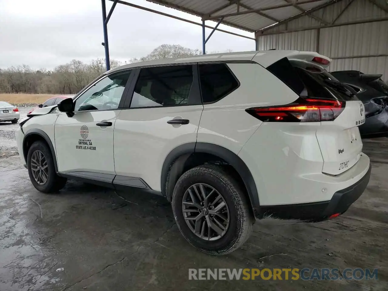 2 fotografías del automóvil dañado 5N1BT3AA3RC701356 NISSAN ROGUE 2024