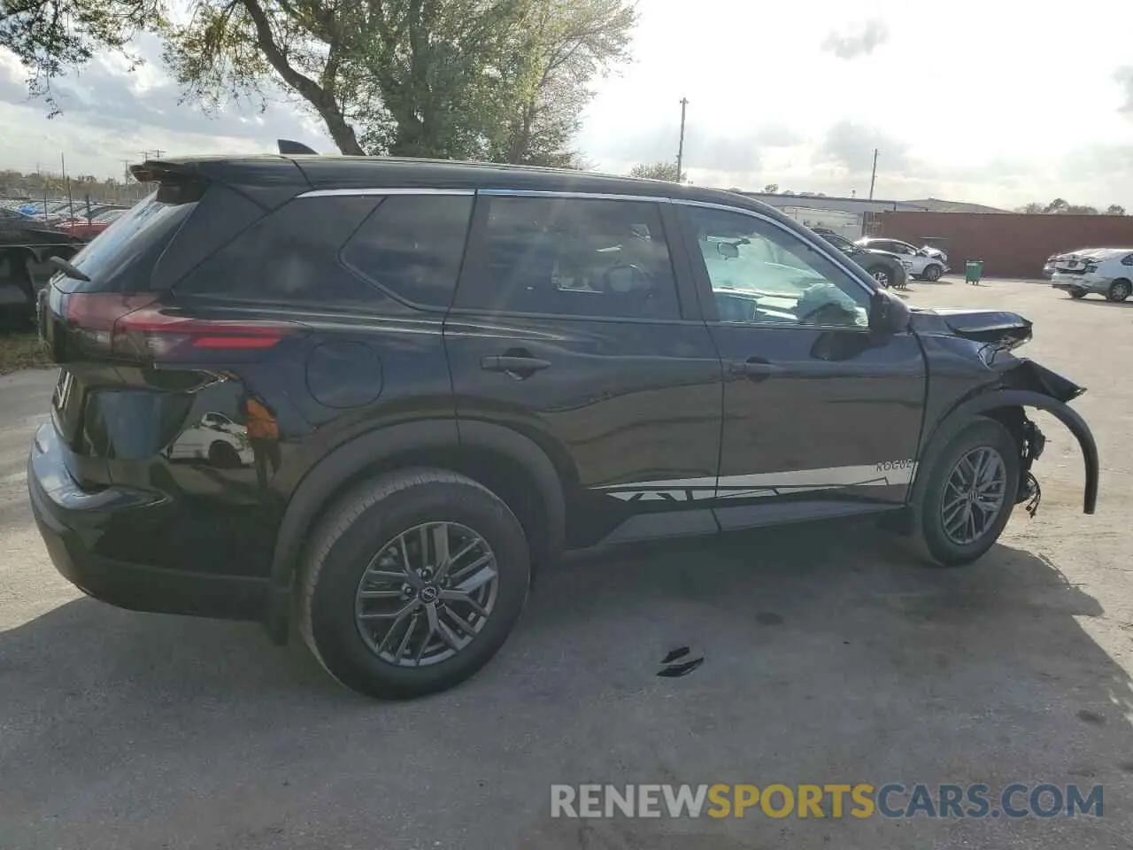 3 fotografías del automóvil dañado 5N1BT3AA3RC734390 NISSAN ROGUE 2024
