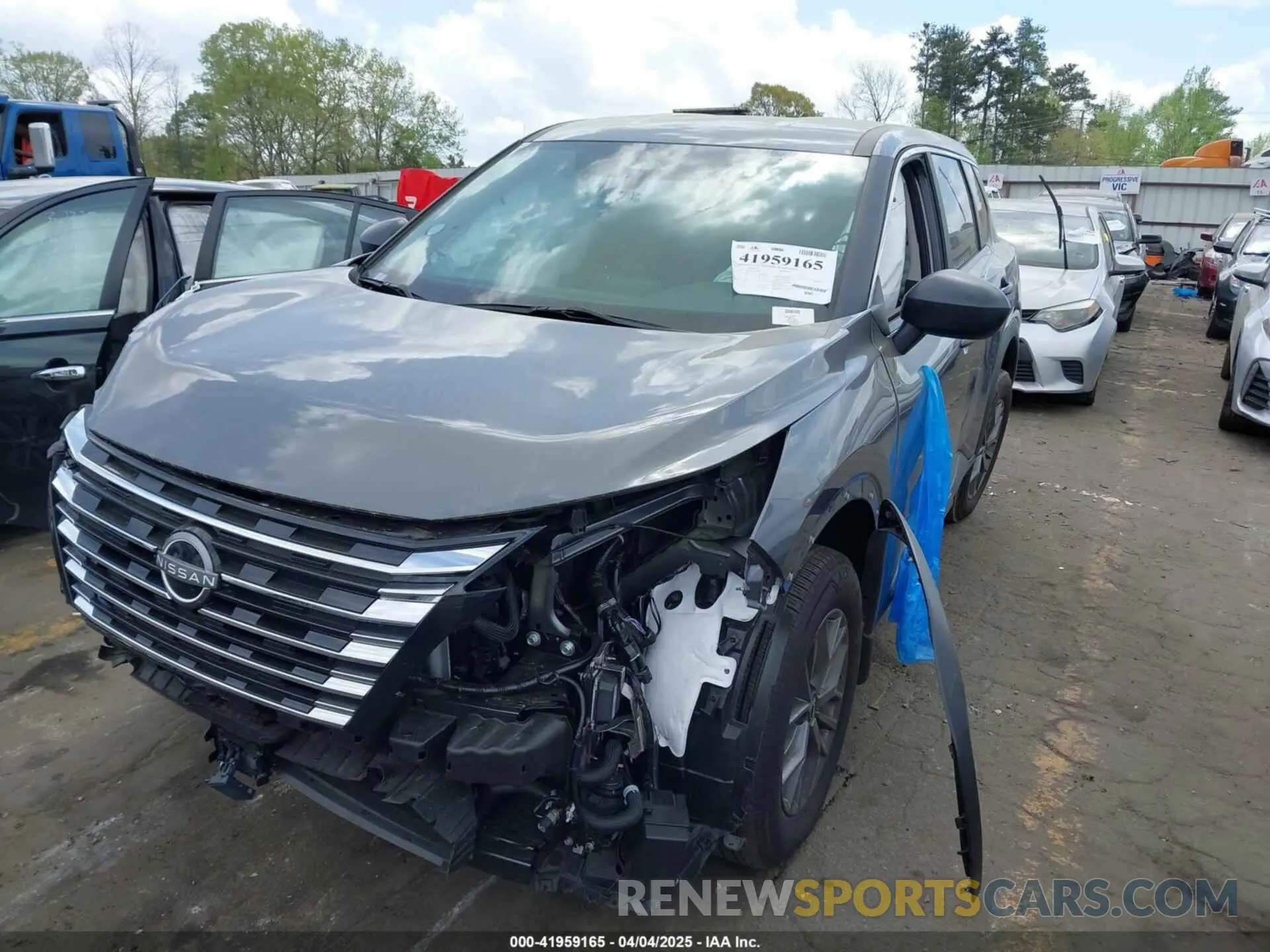 2 fotografías del automóvil dañado 5N1BT3AA4RC735385 NISSAN ROGUE 2024