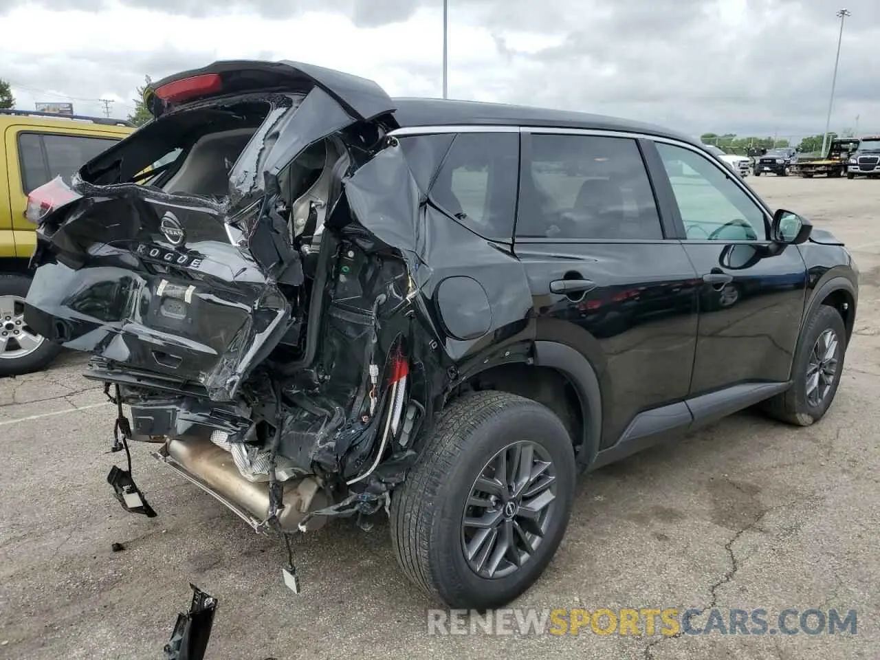 3 fotografías del automóvil dañado 5N1BT3AA9RC694770 NISSAN ROGUE 2024
