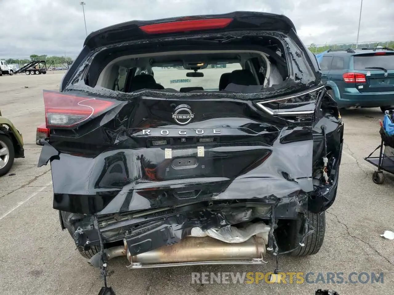 6 fotografías del automóvil dañado 5N1BT3AA9RC694770 NISSAN ROGUE 2024