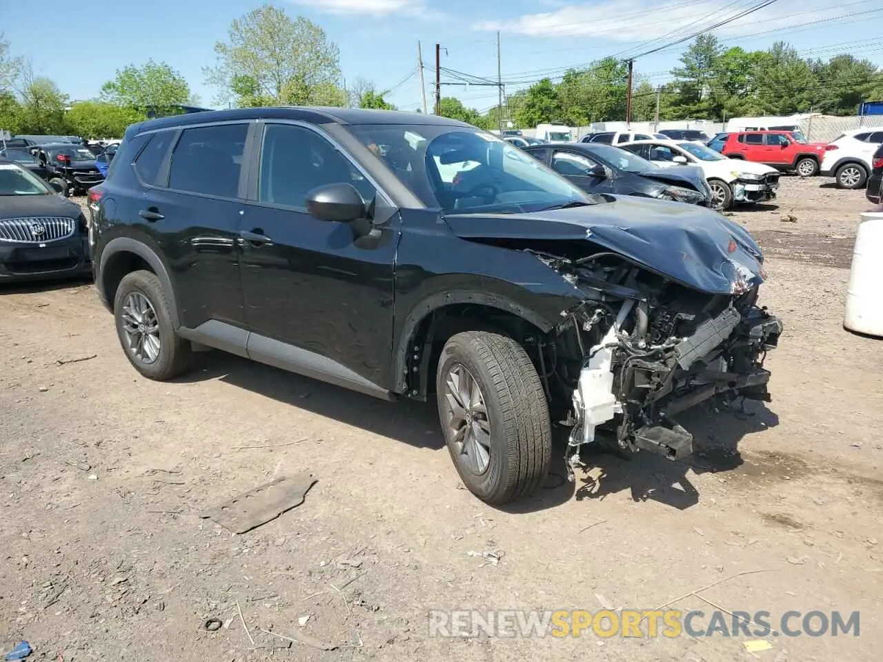 4 fotografías del automóvil dañado 5N1BT3AB2RC759080 NISSAN ROGUE 2024