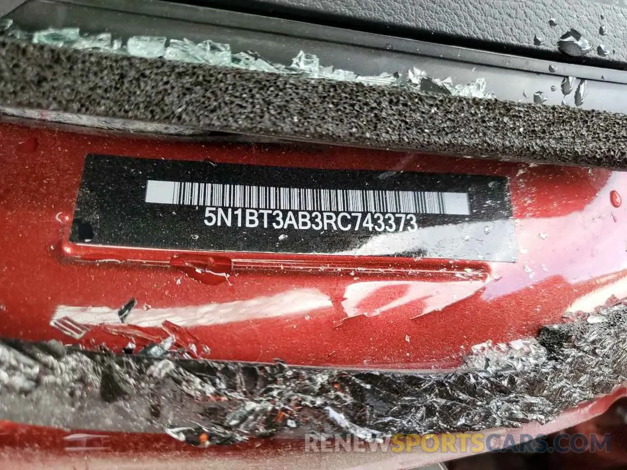 12 fotografías del automóvil dañado 5N1BT3AB3RC743373 NISSAN ROGUE 2024