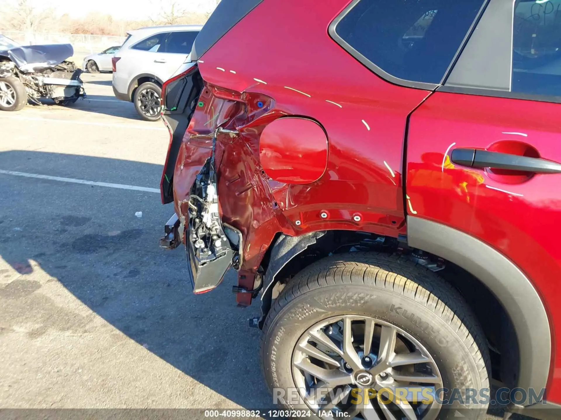 6 fotografías del automóvil dañado 5N1BT3AB3RC747231 NISSAN ROGUE 2024