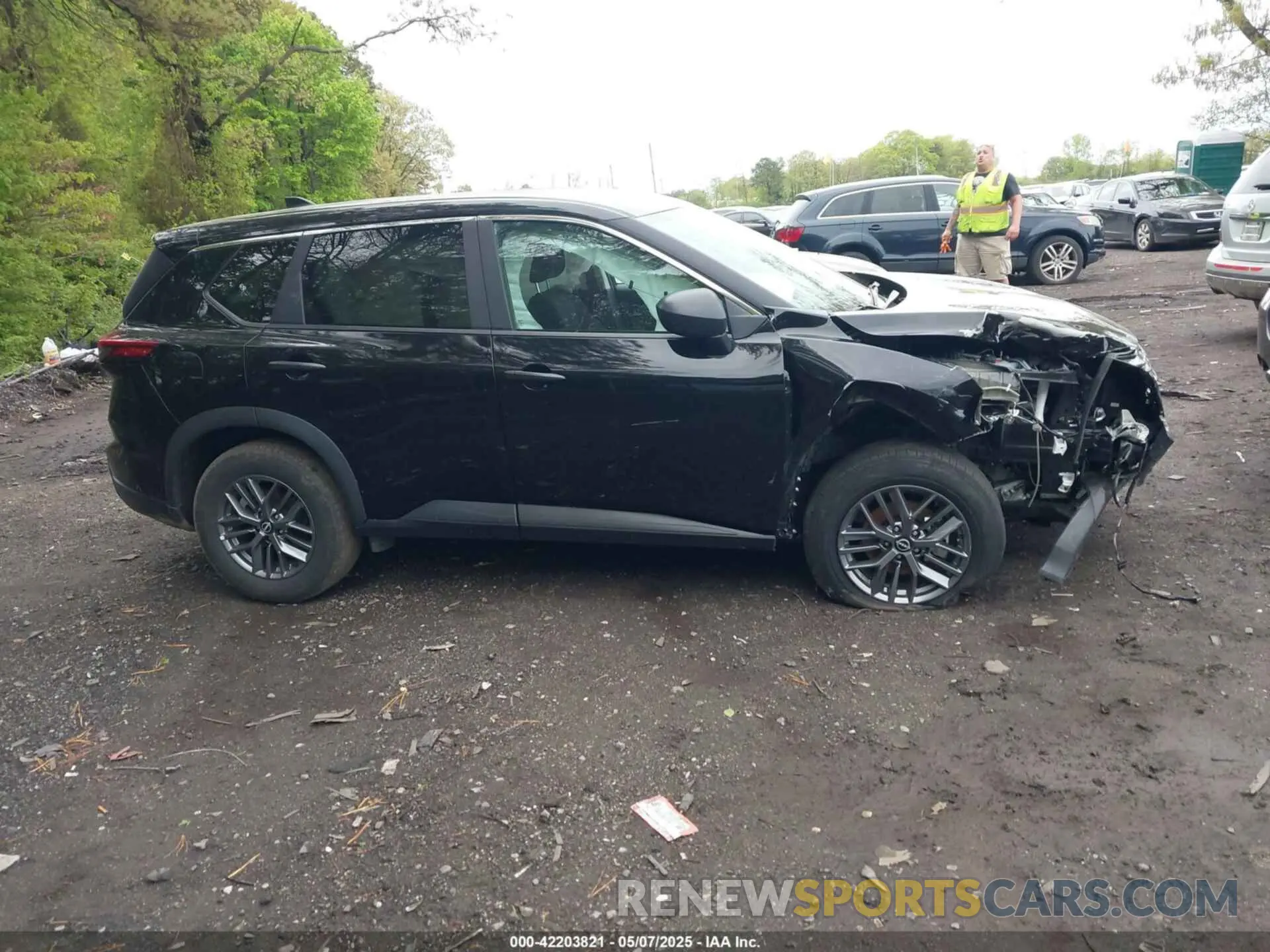12 fotografías del automóvil dañado 5N1BT3AB3RC750808 NISSAN ROGUE 2024