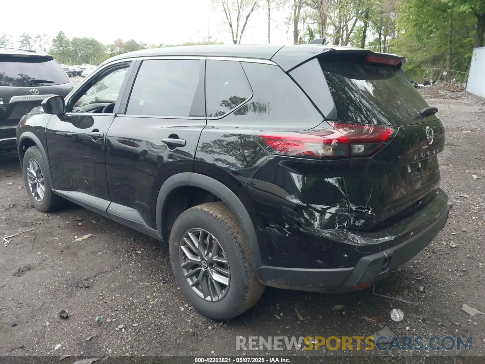 3 fotografías del automóvil dañado 5N1BT3AB3RC750808 NISSAN ROGUE 2024