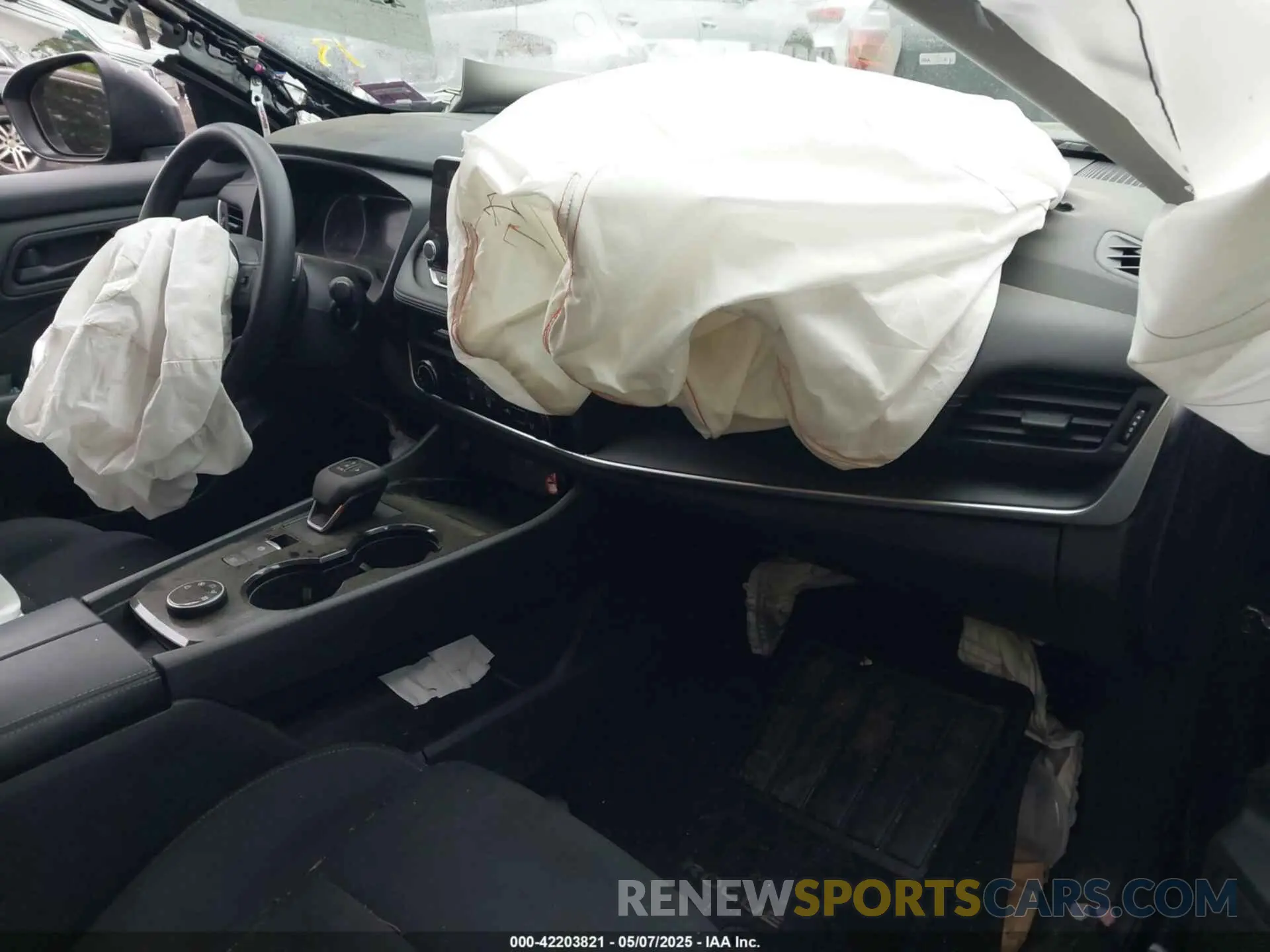 5 fotografías del automóvil dañado 5N1BT3AB3RC750808 NISSAN ROGUE 2024
