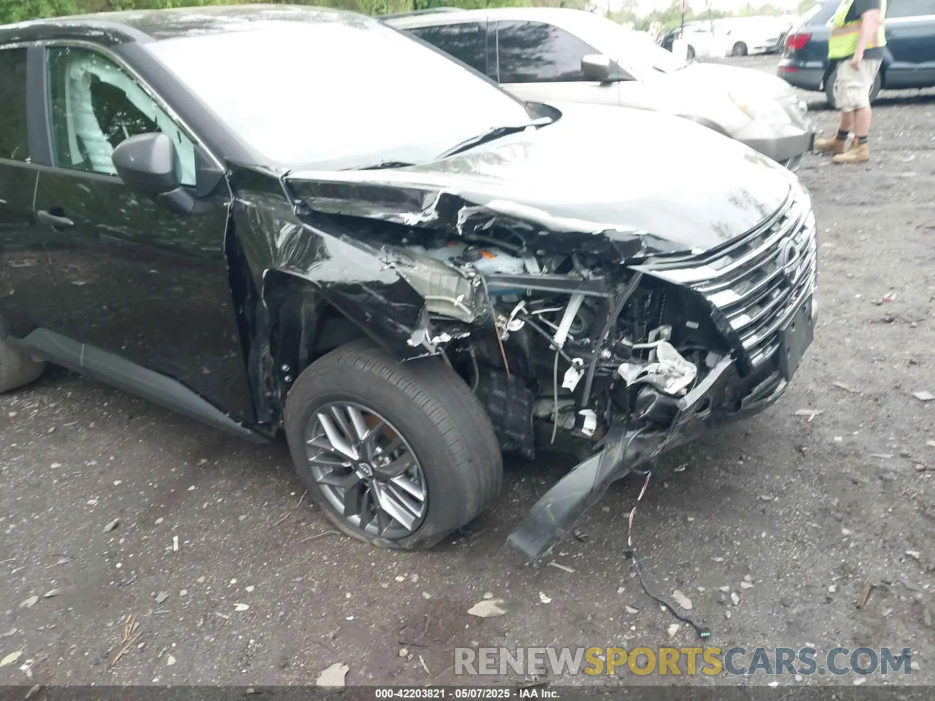6 fotografías del automóvil dañado 5N1BT3AB3RC750808 NISSAN ROGUE 2024