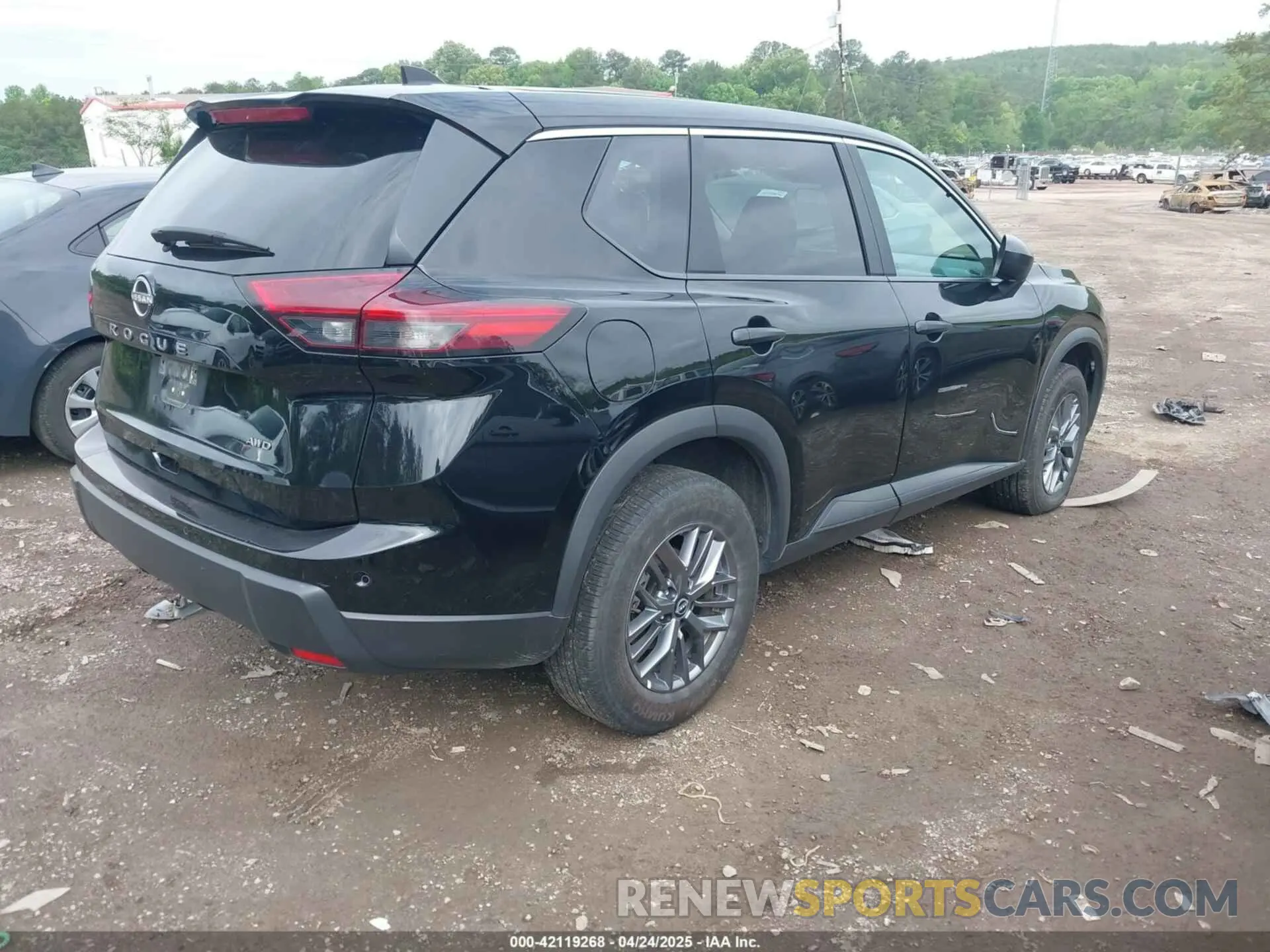 4 fotografías del automóvil dañado 5N1BT3AB5RC685914 NISSAN ROGUE 2024
