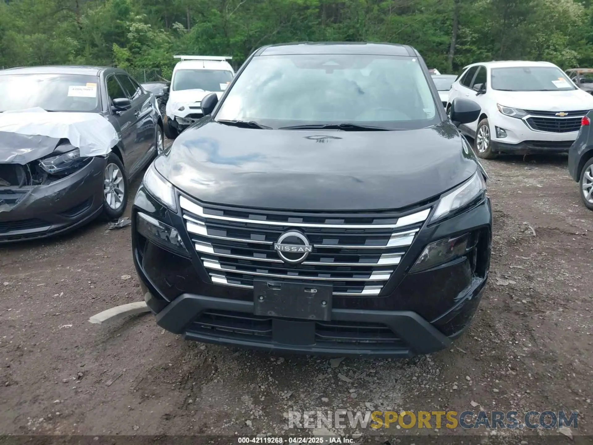6 fotografías del automóvil dañado 5N1BT3AB5RC685914 NISSAN ROGUE 2024