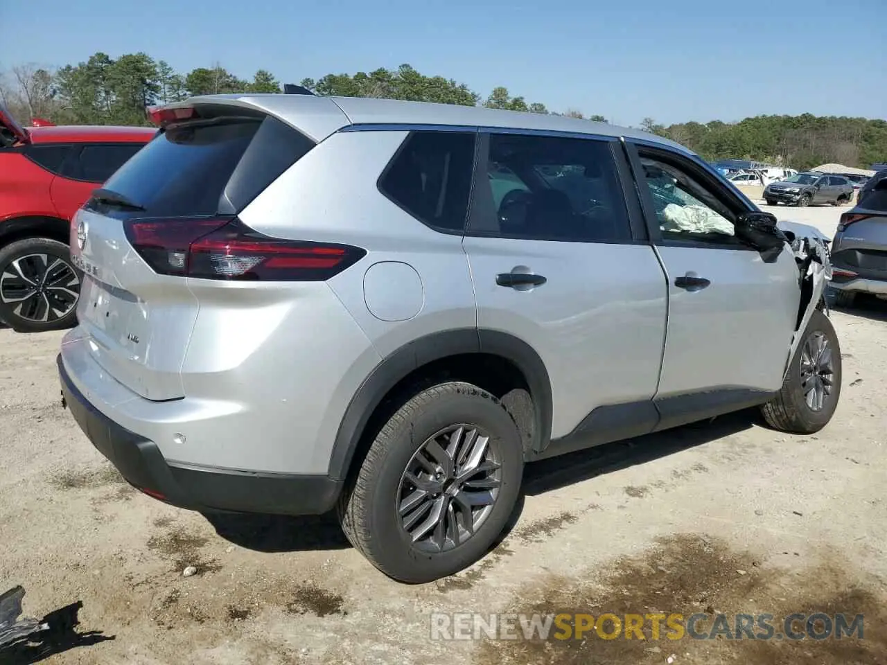 3 fotografías del automóvil dañado 5N1BT3AB5RC698131 NISSAN ROGUE 2024