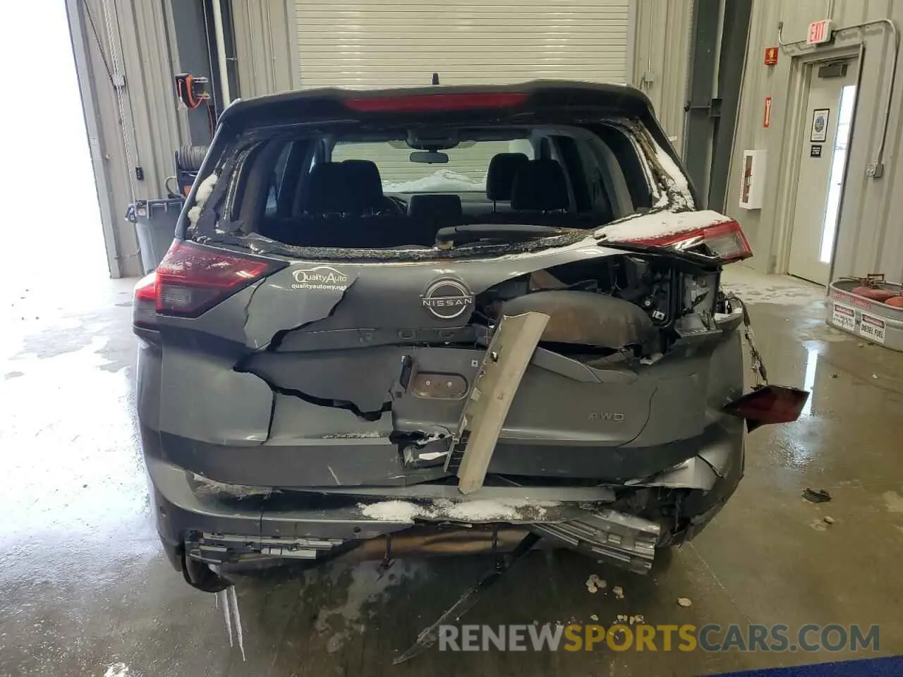 6 fotografías del automóvil dañado 5N1BT3AB6RC674064 NISSAN ROGUE 2024