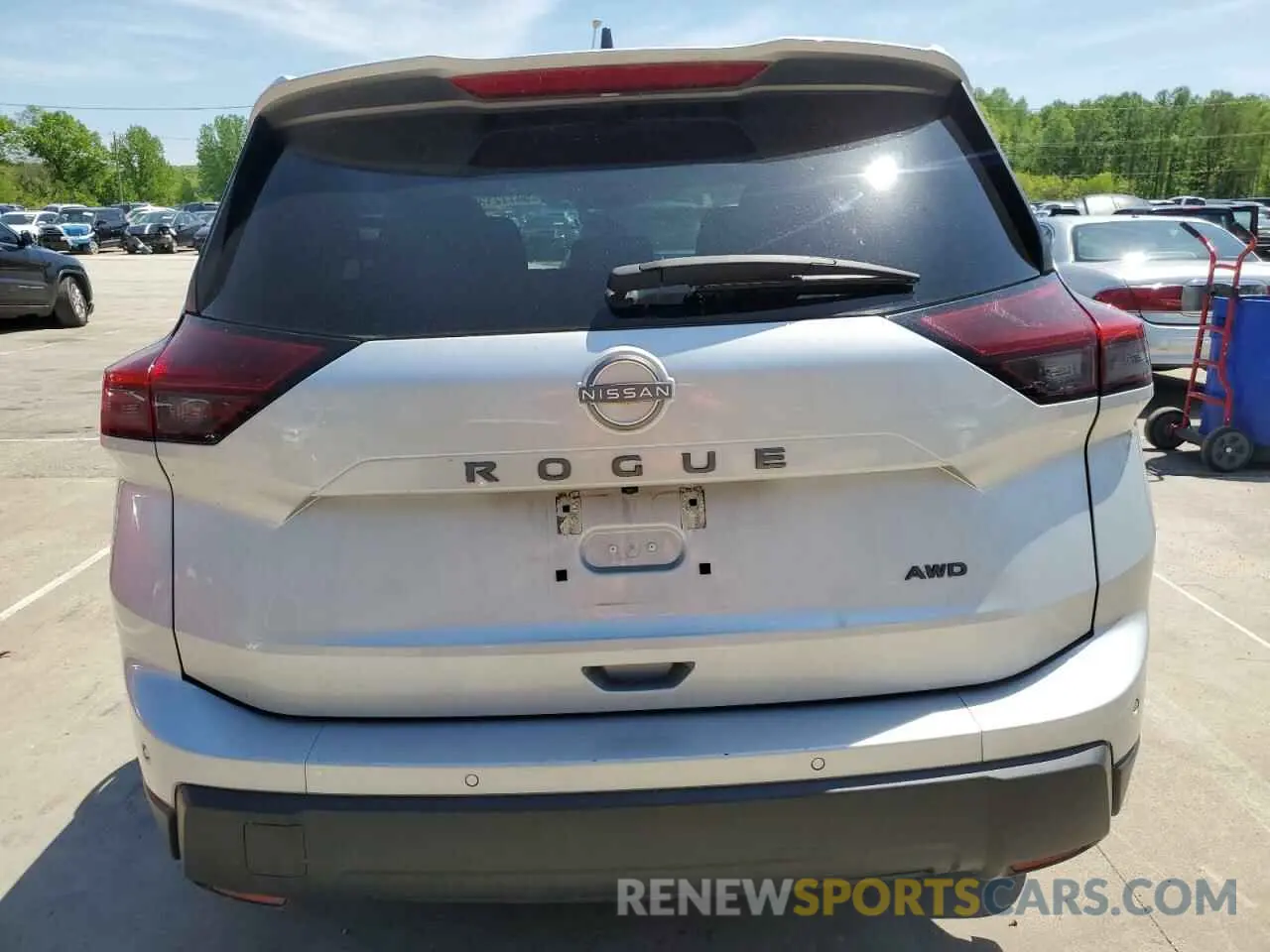 6 fotografías del automóvil dañado 5N1BT3AB6RC677756 NISSAN ROGUE 2024