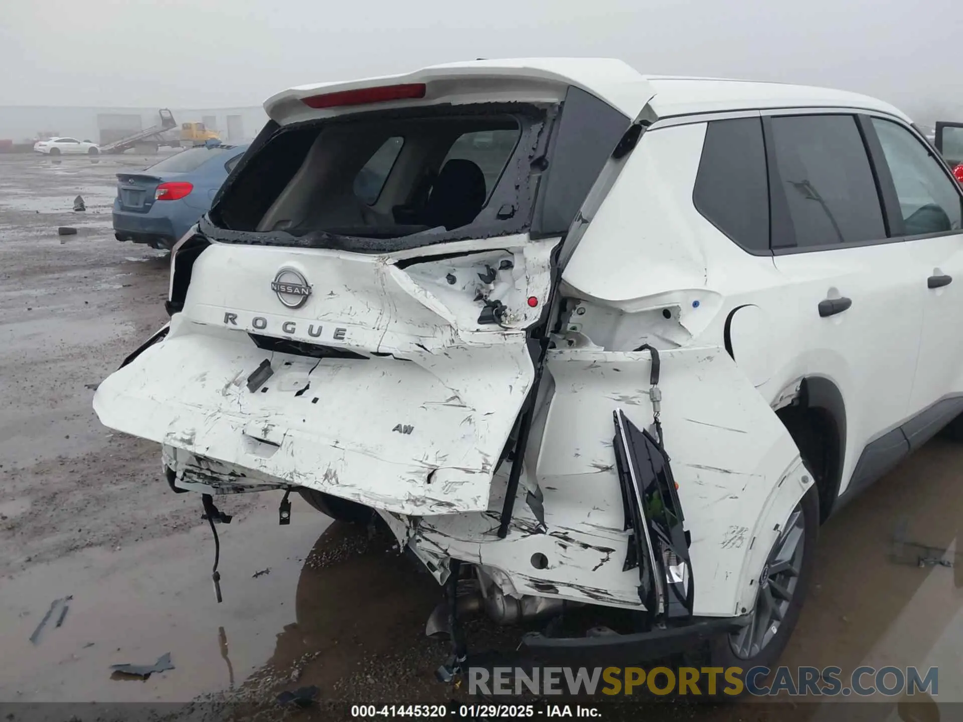 6 fotografías del automóvil dañado 5N1BT3AB7RC671402 NISSAN ROGUE 2024